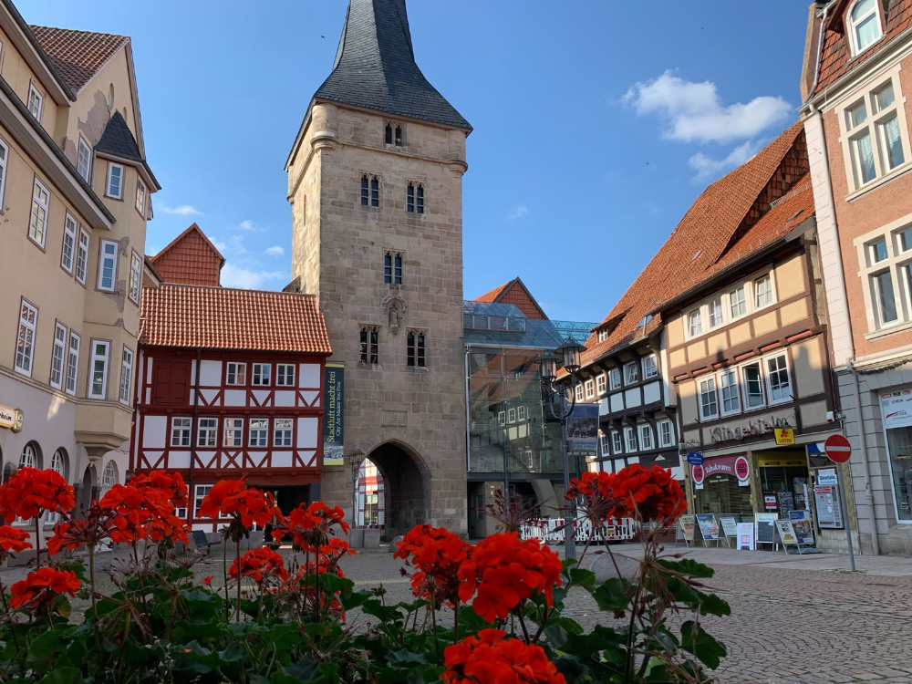 Duderstadt: medieval half-timbered town on the southern edge of the Harz