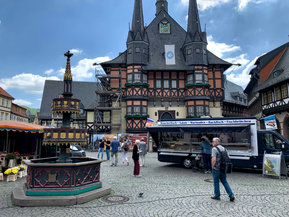 Wernigerode: the colorful half-timbered town of the Harz